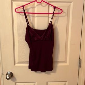 Deep purple Bebe tank